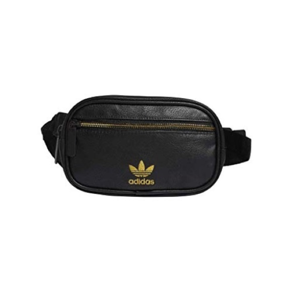 Adidas trefoil gold crossbody waist bag